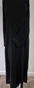 Vestido Abaya Damas Regular Premium Puño Nida Bordado Dubai Negro A5 -Talla 52 - Imagen 1 de 4