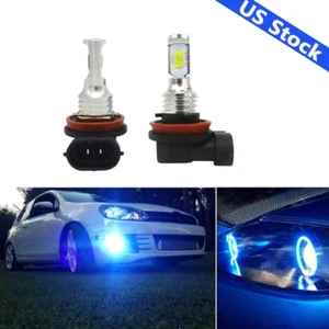 2X H11/H16/H8 LED Fog Driving Light 8000K Super Bright Bulb DRL ICE Blue - Picture 1 of 12