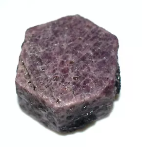 487,40 Cts Rubino Naturale Forma Esagonale Grezzo Non Tagliato Pietra Preziosa Sciolta Ingrosso RB-21 - Foto 1 di 3