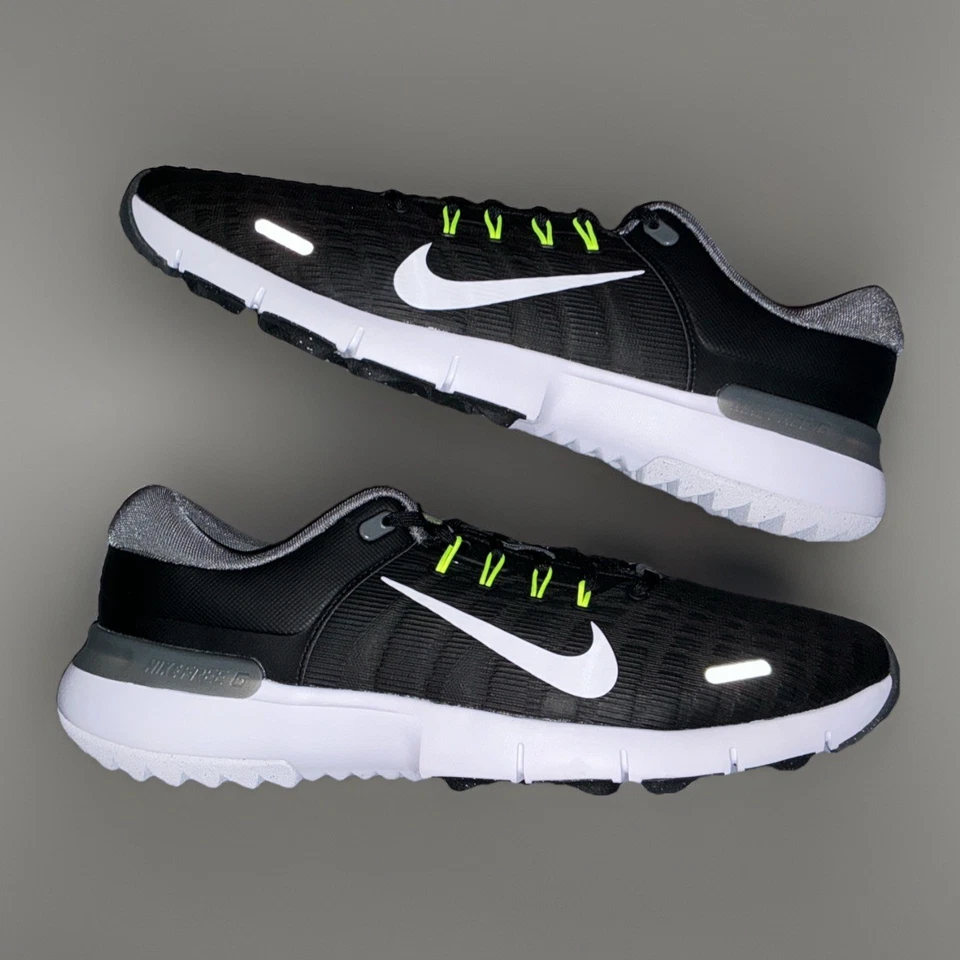 NUEVO Zapato Nike Para Hombre Talla 13 Free Golf NN Negro/Gris Hierro/Voltio/Blanco FQ7875-001 Foto 1 de 4