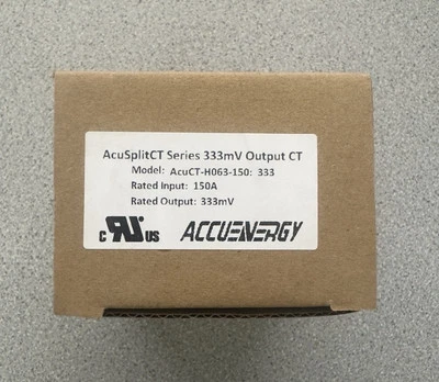 AcuSplitCT Series 333mV Output CT - AcuCT-H063-150:333mV - Image 1 of 3