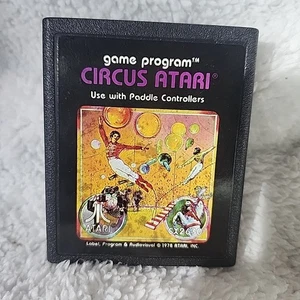 Cartucho de programa de videojuegos Atari 2600 Circus Atari CX-2630 1978 - Imagen 1 de 3