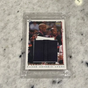 Jersey Fusion Dennis Rodman Game Used Swatch 1993 Season Spurs Patch Topps 4/10 - Picture 1 of 10
