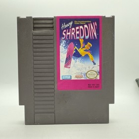Nintendo NES Heavy Shreddin&rsquo; Tested & Working Authentic 1990 Game Cartridge Only