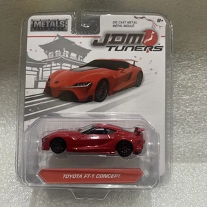 JADA METALS DIE CAST JDM TUNERS TOYOTA FT-1 CONCEPT 1/64 RED *GR SUPRA CONCEPT* - Picture 1 of 7