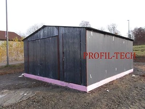 6X6 Blechgarage Metallgarage LAGERRAUM RAUM KFZ Stahlkonstruktion  BLECHHALLE* - Bild 1 von 3