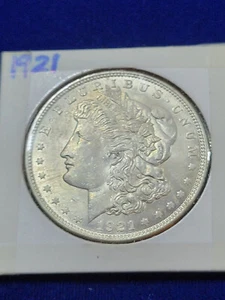 ๐ 1921-P Philadelphia Morgan Silver Dollar UNC $1 Coin - Picture 1 of 2