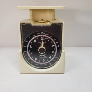 Vintage Mirro The Newell Group 10lb Analog Kitchen Spring Scale White/Black Face - Picture 1 of 13
