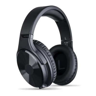 Movo MH-100 Hi-Fi Studio Monitoring Headphones with Microphone - Image 1 of 4