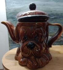 P&K Teapot Droopy Dog Price & Kensington Vintage Brown . Very Good