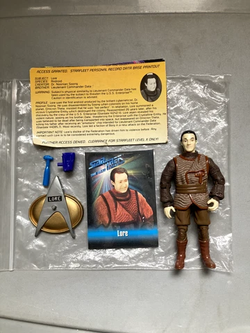 Playmates Star TNG 4.5"  Lore (New/without package) Cover
