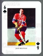 2008-09 Swedish Ice Hockey Playing Card #19 Jean Beliveau