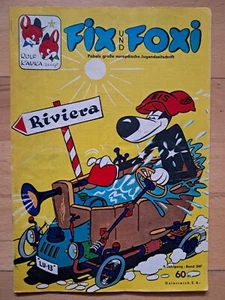 Rolf Kauka's Fix + Foxi n.247 del 1960 con foglio artigianale ORIGINALE Comicheft Pabel - Foto 1 di 4