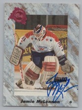 Jamie McLennan 1991 Classic Four Sport Autograph Error Missing Serial Number 