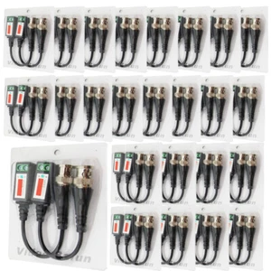 25 pares de transceptores de balanceo pasivo para cámara coaxial CAT5 CCTV BNC cámara de video - Imagen 1 de 5
