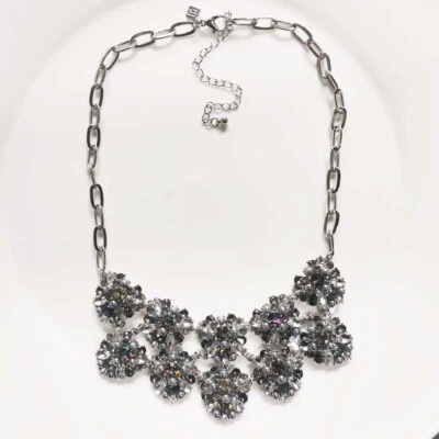 17" Banana Republic Collar Statement Necklace Chic Women Party Vacation Jewelry - Image 1 of 4