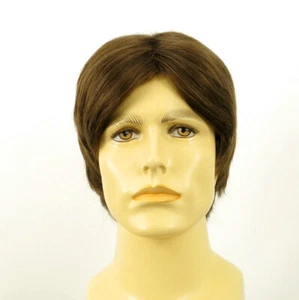 Short Wig For Men Natural Hair dark Blond Ref MARTIN 8 - Imagen 1 de 8