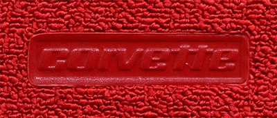 US MADE 1963-67 Corvette Floor Mats Mat 80/20 Loop Carpeted + Dielectric Logo C2 - Image 1 of 2
