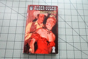 ALDER GULCH BY ERNEST HAYCOX DELL MAPBACK PULP WESTERN PB - Picture 1 of 3