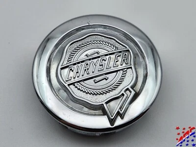 Genuine Factory OEM Chrysler Wheel Center Hub Cap Chrome 04895899AB 2-1/8" Grd B - Image 1 of 2