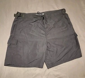 Fishworks Shorts Size 44 * Black Fishing Utility Cargo Pockets Nylon Lightweight - Picture 1 of 12