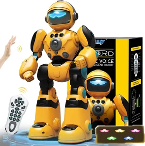 RC Robot Toys for Kids Ages 3 4 5-7 Year Old Magic Record Voice Function, Remote - Picture 1 of 8