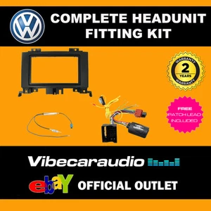 CTKVW10 VW Crafter 2014-2017 Double Din Stereo Fascia Stalk Fitting Kit - Picture 1 of 1