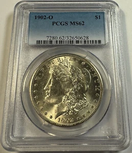 1902-O Morgan Silver Dollar PCGS MS62 - Picture 1 of 1