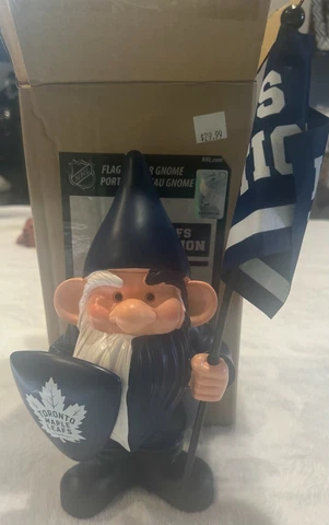 Toronto Maple Leafs Flag Holder Gnome Cover