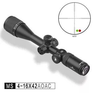 Mira telescópica para pistola de aire comprimido Discovery MS 4-16X42AOAC .22 PCP caza tiro rifle - Imagen 1 de 11