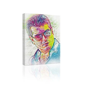 Canvas Art, Colorful Abstract Wall Decor, Custom Gift Idea, Stretched Canvas - Picture 1 of 5