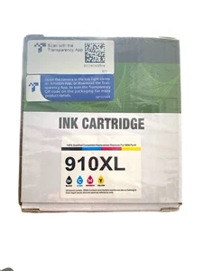 910XL Black/Cyan/Magenta/Yellow High Yield Ink Cartridges - Picture 1 of 5
