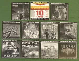 Power Tips 10 Cheat Cards Extreme PlayStation PS1 Games | GTA, Resident Evil 2.. - Picture 1 of 5