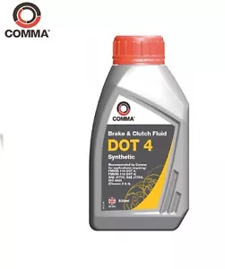 Comma 500ml DOT 4 Synthetic Brake Fluid BF4500M - Picture 1 of 1
