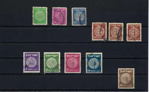 ISRAEL.- Sc 2-3-5-6 {6} 1948 EDICIÓN 1949 {4} - Imagen 1 de 1