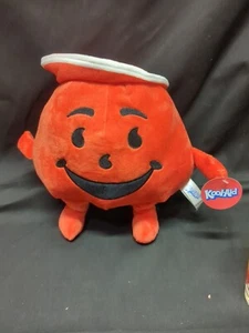 NUEVO con etiquetas Fiesta Red Kool Aid Man 12" Peluche Animal Jarra de Bebida - Imagen 1 de 4