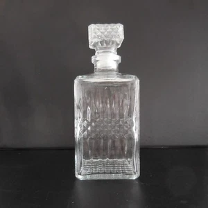 Carafe liqueur en verre vintage art-déco - Imagen 1 de 12