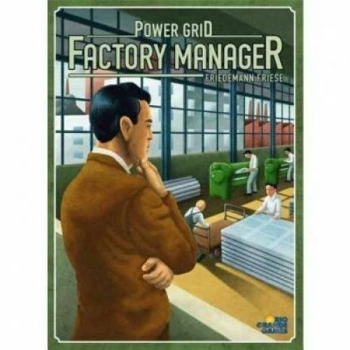 Power Grid Factory Manager Board Game Rio Grande Games 2009 NIS