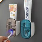 Automatic Toothpaste Dispenser Wall Mount Bathroom Waterproof Toothpaste Hold7H
