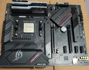 ASUS ROG Strix B550-F Gaming Wifi & Ryzen 7 5800x & 16 GB RAM i karta dźwiękowa AE-5 - Zdjęcie 1 z 9