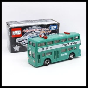 TOMICA Lottery 19 POLICE RESCUE OR110 LONDON BUS 1/130 TOMY NEW 95 Diecast Car - Picture 1 of 5