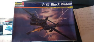 VTG 1/48 SCALE MONOGRAM BLACK WIDOW P-61 NEW SEALED