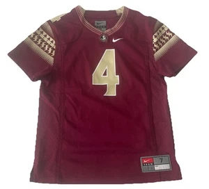 Florida State Seminoles #4 Fußball Trikot Nike weinrot Jugend Größe 7 - Bild 1 von 6