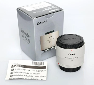 Canon EF Extender 2x version III in EX++ Condition! - Image 1 of 4