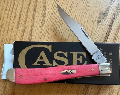 CUCHILLO TRAMPERO ESTUCHE ROSA DELGADO #61048 SS NUNCA USADO EN CAJA N6 Foto 1 de 3