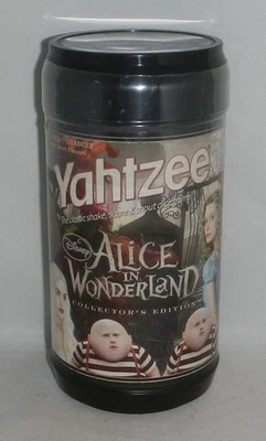 Walt Disney Alice in Wonderland Collectors Edition Yahtzee Dice Game by USAopoly - Image 1 of 4