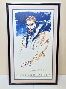 Oakland Opera 1989 Scenes From Boris Godunov Glass Framed Poster 27.5" x 17" - Picture 1 of 5