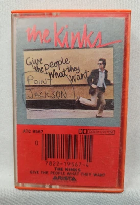 Cassette The Kinks Give the People What They Want Arista ATC9567 - Imagem 1 de 4