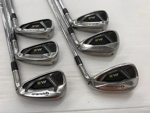 TaylorMade M2 2017 Iron Set 5-9+Pw N.S.Pro 850GH Flex-R 6pcs Right-Handed Used - Picture 1 of 7