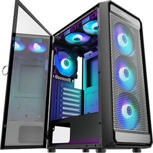 6 CORE AMD RYZEN 4.4 GZ 16GB DDR4 256SSD BLUETOOTH/WIFI PC DESKTOP COMPUTER - Picture 1 of 1